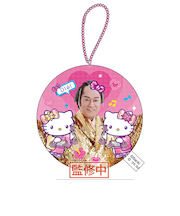 サンリオ マツケンサンバ×ハローキティ もっちりマスコット ハート キーホルダー 松平健 Sanrio