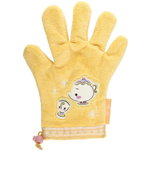 ディズニープリンセス ベル 吸水速乾ヘアドライ手袋 Disney