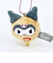 サンリオ クロミ ぬいぐるみキーホルダー なりきり食べ物 Sanrio