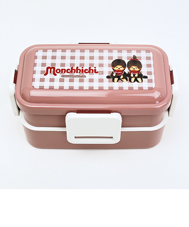 モンチッチ 2段ふわっと弁当箱 ランチ 日本製