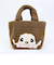 モンチッチ ボア生地ランチバッグ
