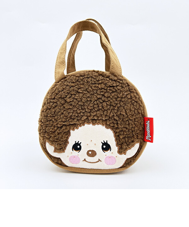 モンチッチ スエット素材ダイカットバッグ ランチ