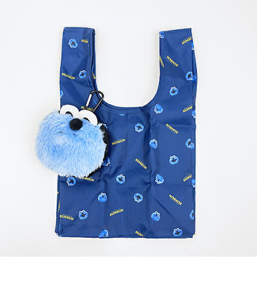 パペットスンスン ポーチ付きエコバッグ