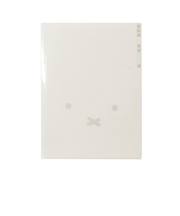 ミッフィー miffy A4クリアホルダー(3ポケット) (アイボリー) 文具 クリアファイル フェイスシリーズ