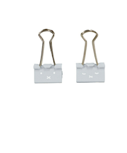 ミッフィー miffy クリップ (グレー) 文具 フェイスシリーズ