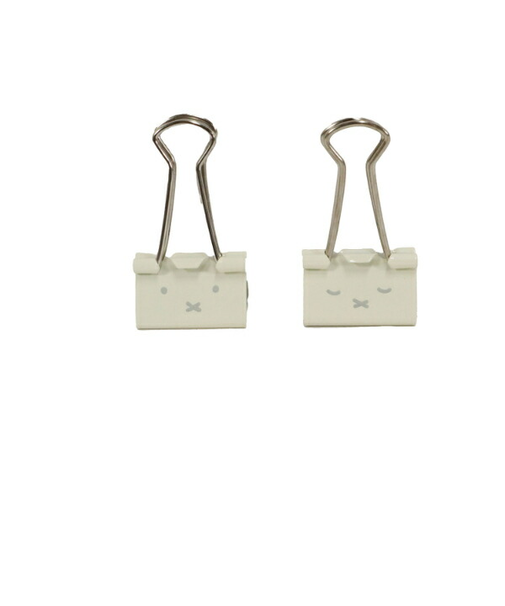 ミッフィー miffy クリップ (アイボリー) 文具 フェイスシリーズ