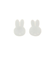 ミッフィー miffy マグネット (グレー) 文具 フェイスシリーズ