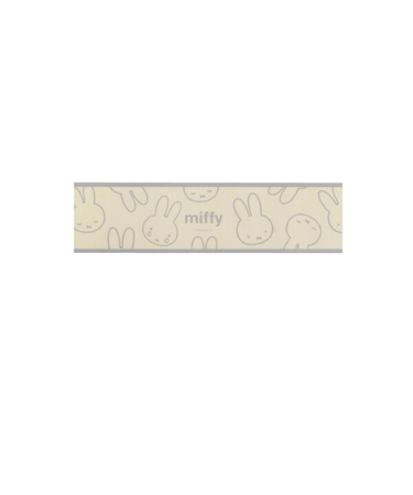 ミッフィー miffy 養生テープ(45mm) (アイボリー) 文具 日本製 フェイスシリーズ