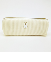 ミッフィー miffy ペンケース (アイボリー) 筆箱 文具 フェイスシリーズ