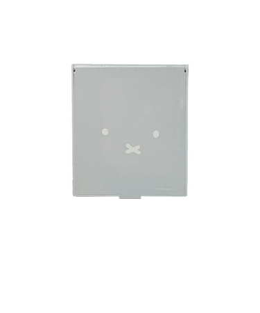 ミッフィー miffy ミラー(M) (グレー) 鏡 日本製 フェイスシリーズ