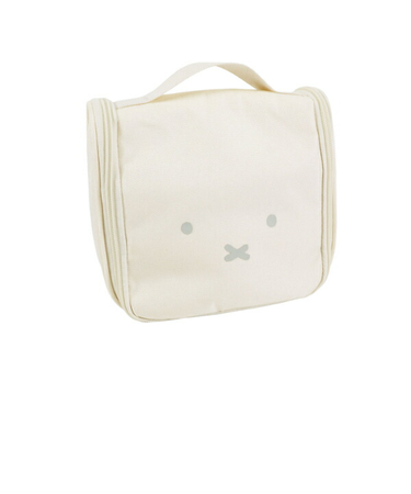 ミッフィー miffy 吊り下げポーチ (アイボリー) 旅行 フェイスシリーズ