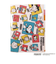 スヌーピー セレブレーション A4クリアホルダー(3ポケット)  文具 PEANUTS 75th 日本製 SNOOPY