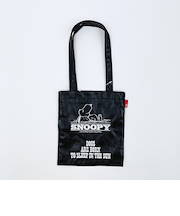 スヌーピー ミニトートバッグ ブラック PEANUTS 75th ROOTOTE ルートート コラボ SNOOPY