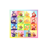 テレタビーズ ステッカーシート 文具 日本製