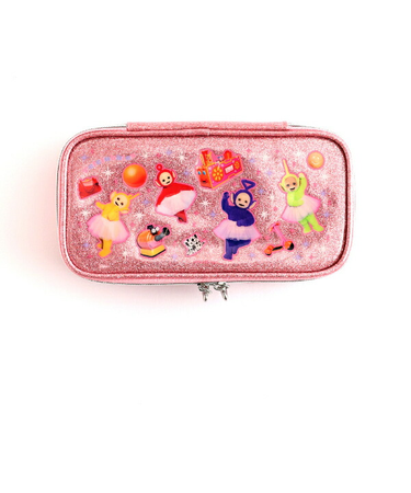 テレタビーズ グリッターペンポーチ ライトピンク