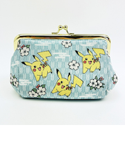 ポケットモンスター ピカチュウ 和柄 がま口ポーチ ポケモン