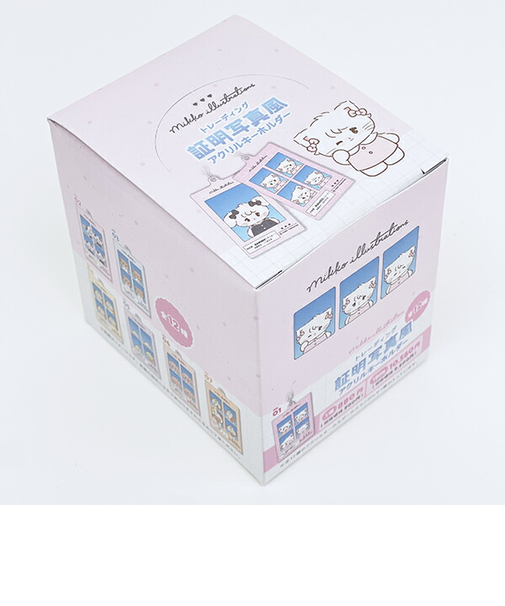 mikko illustrations ミッコ トレーディング証明写真風アクリルキーホルダー 全12種 コンプリートBOX