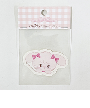 mikko illustrations ミッコ キャミー ダイカットステッカー 文具 日本製