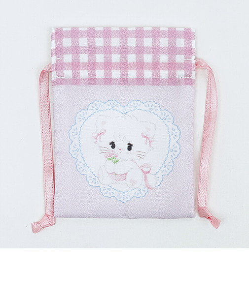 mikko illustrations ミッコ ムース まめ巾着 日本製