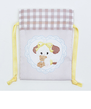 mikko illustrations ミッコ スフレ まめ巾着 日本製