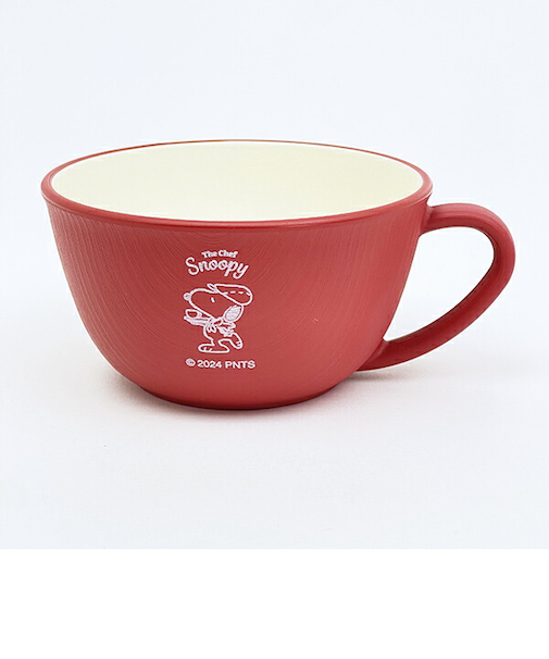 スヌーピー シェフシリーズ 抗菌マグカップ (レッド) コップ SNOOPY