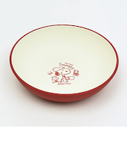 スヌーピー シェフシリーズ 抗菌ラウンドプレート(S) レッド 食器 SNOOPY