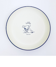 スヌーピー シェフシリーズ 抗菌ラウンドプレート(L) ブルー 食器 SNOOPY