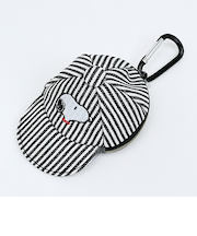 スヌーピー キャップポーチ ヒッコリー SNOOPY