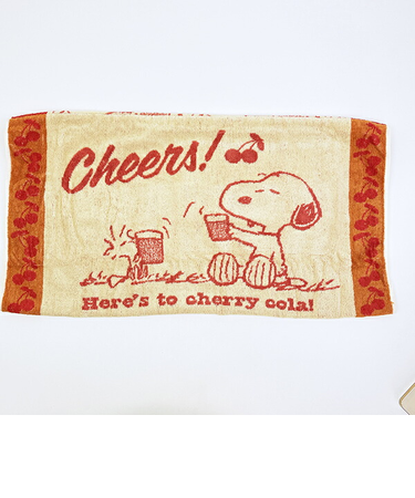 スヌーピー チェリーコーラ のびのびピローケース 枕カバー SNOOPY