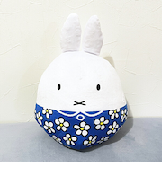 ミッフィー miffy ぬいコロンBIG ブルーフラワー ぬいぐるみ