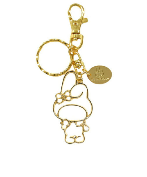 サンリオ マイメロディ ゴールドキーホルダーマイメロディ