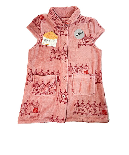 ムーミン リトルミイ シブリングズ 袖なしルームウエア オレンジ ブランケット MOOMIN