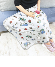 ムーミン フルーツガーデン ケープ(S) グレイ ブランケット MOOMIN