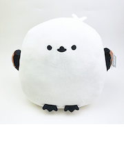 しまださん もちふわクッション(L) ホワイト シマエナガ