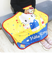 サンリオ ハローキティ ふわふわブランケット イエロー ひざ掛け Sanrio