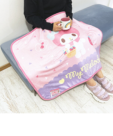 サンリオ マイメロディ ふわふわブランケット ひざ掛け Sanrio