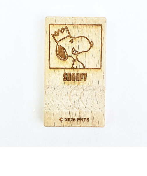 スヌーピー 木の箸置き (はしおき) 王冠 食器 PEANUTS 75th 日本製 SNOOPY