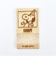 スヌーピー 木の箸置き (はしおき) パーティー 食器 PEANUTS 75th 日本製 SNOOPY