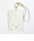 ミッフィー miffy パスケース (アイボリー) 定期入れ フェイスシリーズ
