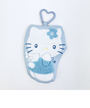 サンリオ ハローキティ サガラ刺繍 ダイカットポーチ キラキラエンジェル Sanrio