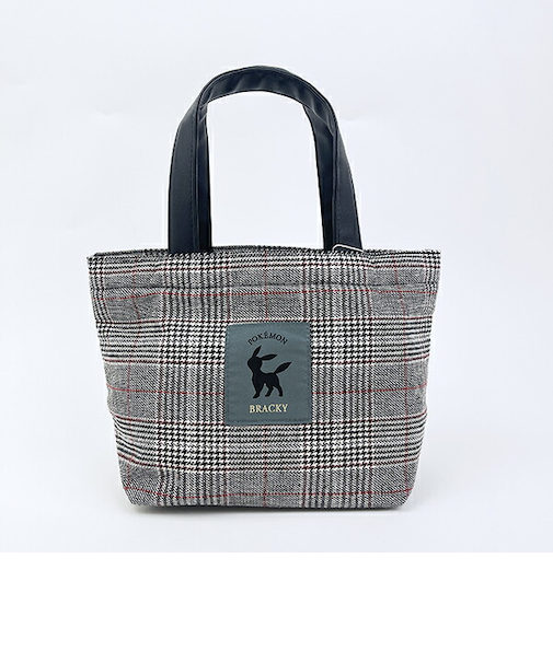 ポケットモンスター ブラッキー チェック トートバッグ ポケモン