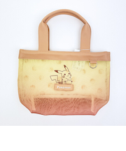 ポケットモンスター ピカチュウ グラデーション メッシュトートバッグ (オレンジ) ポケモン