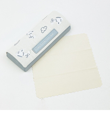 スヌーピー メガネケース (ホワイト) ぬいぐるみシリーズ 眼鏡ケース SNOOPY