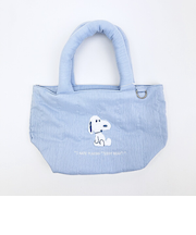 スヌーピー トートバッグ (ブルー) ぬいぐるみシリーズ SNOOPY