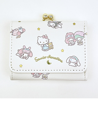 サンリオキャラクターズ コンパクト財布 アイボリー Sanrio