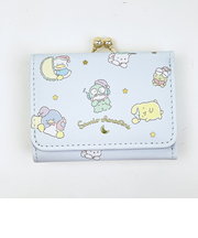サンリオキャラクターズ コンパクト財布 ブルー Sanrio