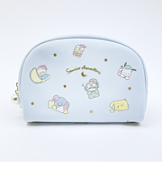 サンリオキャラクターズ ラウンドポーチ ブルー Sanrio