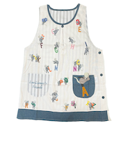 レオ・レオニ フレデリック 総柄プリント エプロン (アルファベット) キッチン アパレル