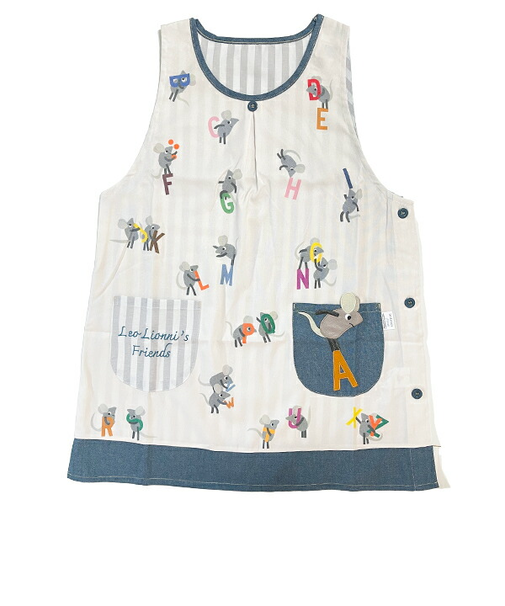 レオ・レオニ フレデリック 総柄プリント エプロン (アルファベット) キッチン アパレル