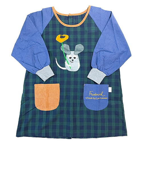 レオ・レオニ フレデリック チェック切替カッポー   エプロン 割烹 キッチン アパレル